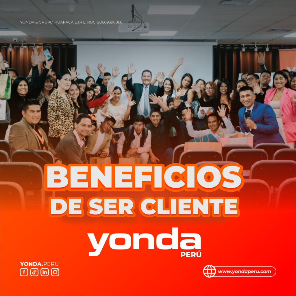 BENEFICIOS DE SER CLIENTE YONDA