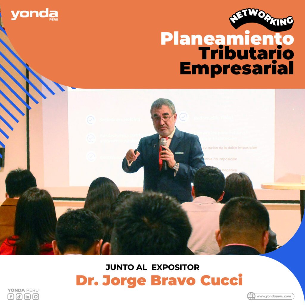 Yonda Perú Organizó Networking sobre Planeamiento Tributario Empresarial para Gerentes y Contadores